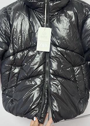 Куртка дитяча zara чорна розмір 122 2