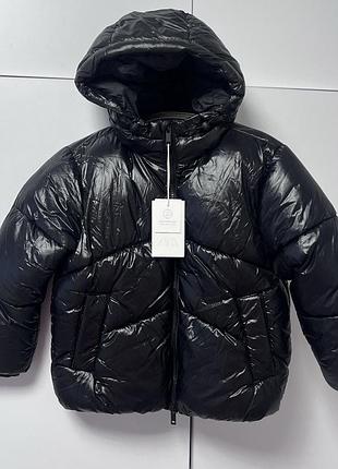 Куртка дитяча zara чорна розмір 122