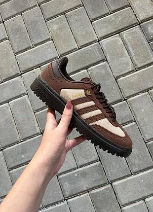 Кросівки adidas samba wtr  brown