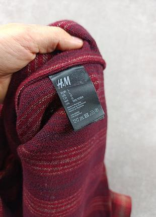 Вовняна сорочка оверсайз john boyega&amp;h&amp;m 7