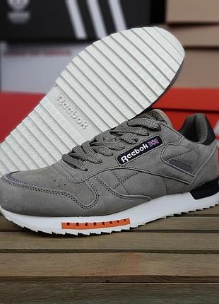 Кросівки reebok classic хакі 3