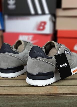 Кросівки reebok classic хакі 5