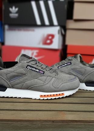Кросівки reebok classic хакі 4