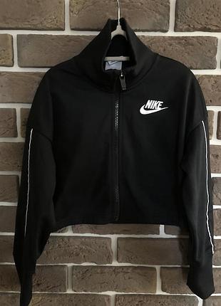 Кофта для дівчинки nike укорочена чорна