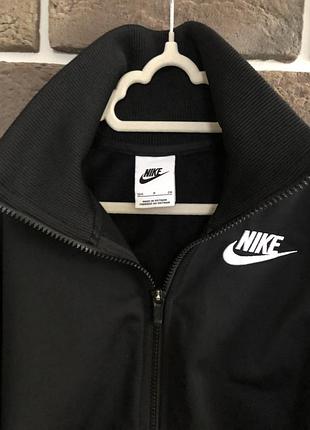 Кофта для дівчинки nike укорочена чорна 4