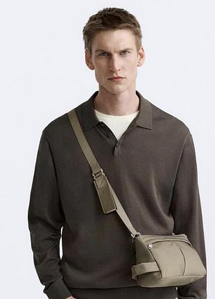 Чоловіча сумка через плече барсетка zara