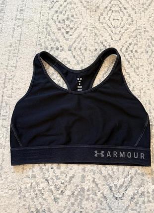 Спортивний топ under armour compression, розмір с-m, чорний