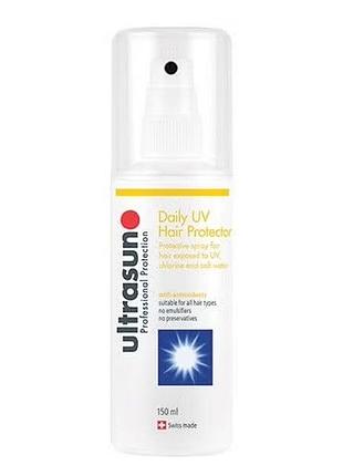 Сонцезахисний спрей для волосся ultrasun daily uv hair protector, 150 мл