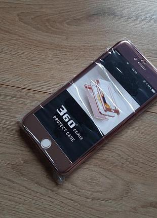 Чехол + захисне скло на iphone 6 plus 6s plus чохол на айфон  (защитное стекло)