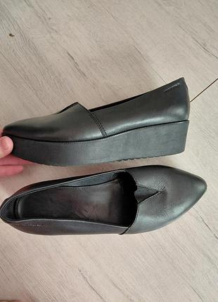 Туфлі на тонкетці шкіряні vagabond flax 4