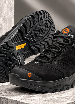 Кроссовки термо merrell trekking waterproof#x black