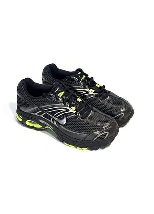 Оригінал спортивні чоловічі кросівки nike air max moto 2k "black/volt/dark smoke grey/metallic pewter" (io9279-002) оригинал найк кроссовки на балоні