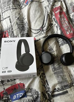 Навушники безпровідні sony wh-ch520 чорні