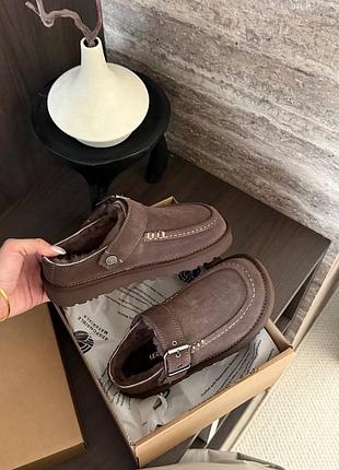 Утеплені замшеві черевики ugg замша+овчина 12-14 робочих днів