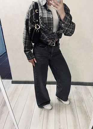 Джинси фасону wide leg h&amp;m