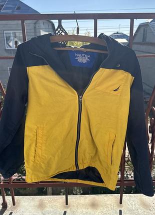 Підліткова/чоловіча куртка вітровка nautica (розмір l 14/16 / xs-s)