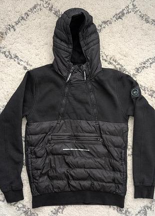 Marshall artist alpine half-zip hybrid padded jacket 3