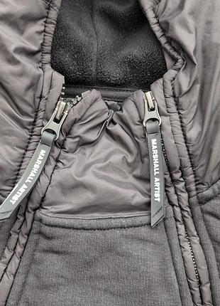 Marshall artist alpine half-zip hybrid padded jacket 8