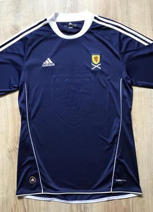 Колекційна футбольна джерсі adidas scotland home football shirt 2010 20111 фото