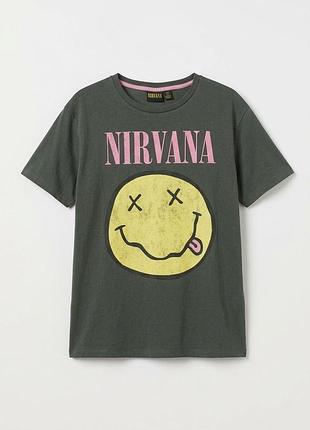 Підліткова футболка для дівчинки primark 164 см хакі (24071109)