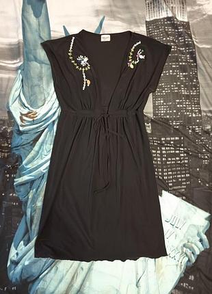 Blugirl by blumarin beachwear tunic. пляжна туніка із камінням. автентична.