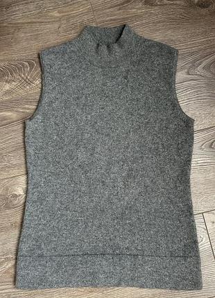 Преміальний кашеміровий топ-жилетка jjb benson (100% cashmere)