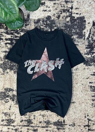 Футболка the clash rock band