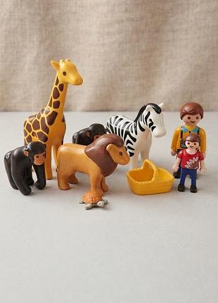 Продается отличный игровой набор фигурок playmobil на тематику сафари и животного мира.