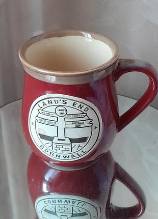 Шотландська сувенірна чашка, mug, корнуел