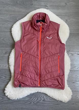 Salewa ortles hybrid tirolwool responsive женская жилетка р.м/л