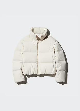 Куртка пухова uniqlo seamless down short jacket