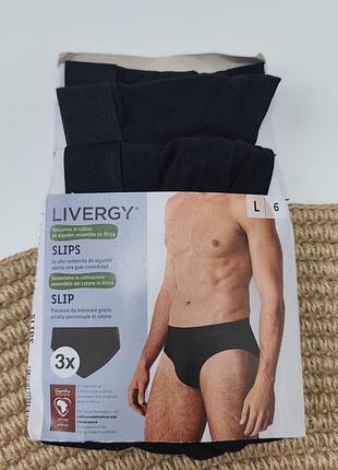 Трусы мужские livergy слипы 3 шт bs001770