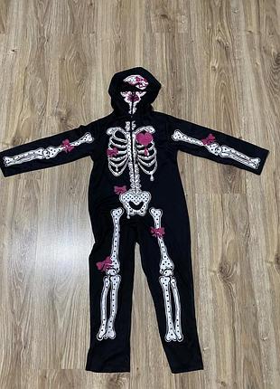 Костюм скелетик на helloween