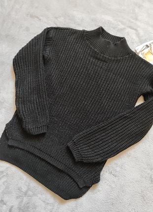 Черный женский свитер boohoo!🛍️