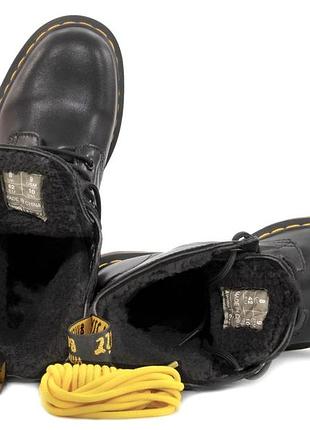 Dr. martens 1460 black ❄️ хутро 5
