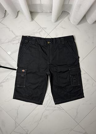 Чоловічі нові робочі шорти-карго dickies black, оригінал з бірками