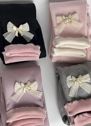 Зимові лосіни для дівчинки