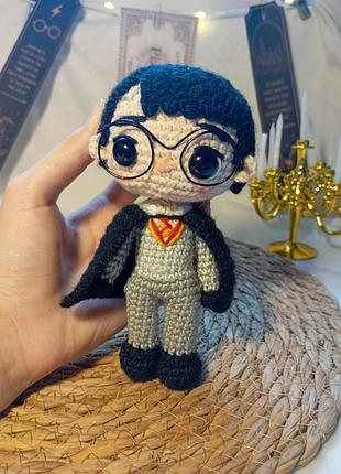 Вязаная игрушка «гарри поттер» амигуруми