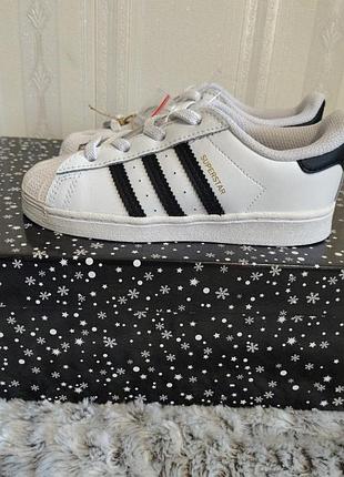 Нові дитячі кросівки adidas superstar, 26,5р. 2