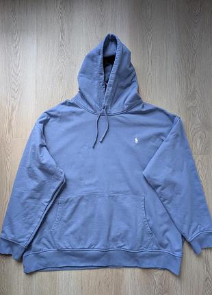 Мужское худи большого размера polo ralph lauren logo back fleece hoodie extra big 4xb