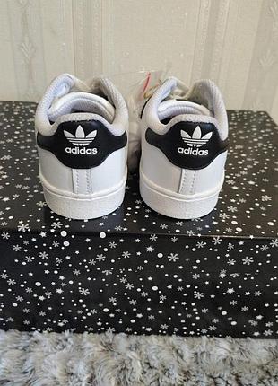 Нові дитячі кросівки adidas superstar, 26,5р. 3
