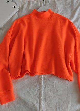 Кофта bershka плюшевая 4