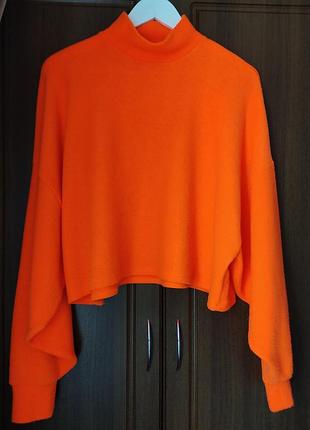 Кофта bershka плюшевая 3