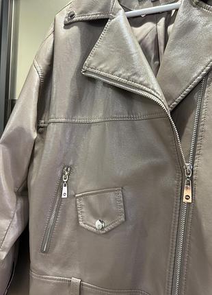 Куртка косуха з еко-шкіри 2
