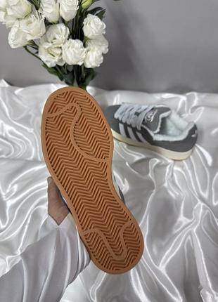 Adidas campus grey winter fur 4