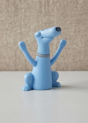 Коллекционная фигурка синяя собака / игрушка