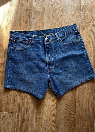 Оригінальні джинсові шорти levi’s жіночі w36