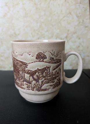 Чашка кухоль вінтажний  kilncraft staffordshire,300 мл