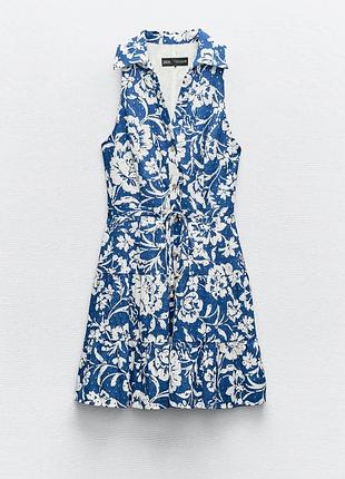 Сукня із бавовни zara