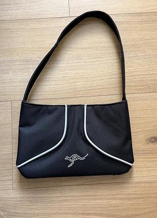 Вінтажна спортивна сумка багет chiemsee / vintage y2k techwear nylon bag